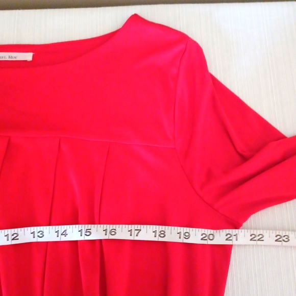 Sz L Red Dress by RACHEL RA CHEL ROY - Picture 6 of 8